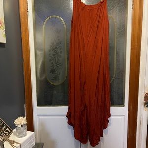 Fun Flirty jumpsuit NWT. Cato Fashions Size 22/24